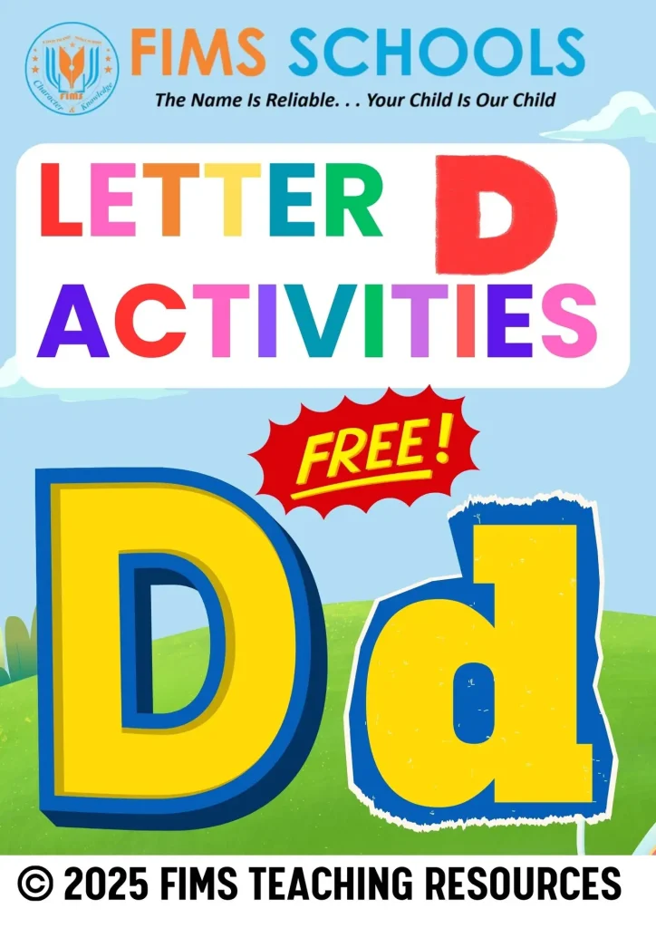 Letter D Worksheets