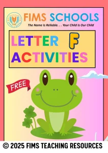 Letter F Worksheets