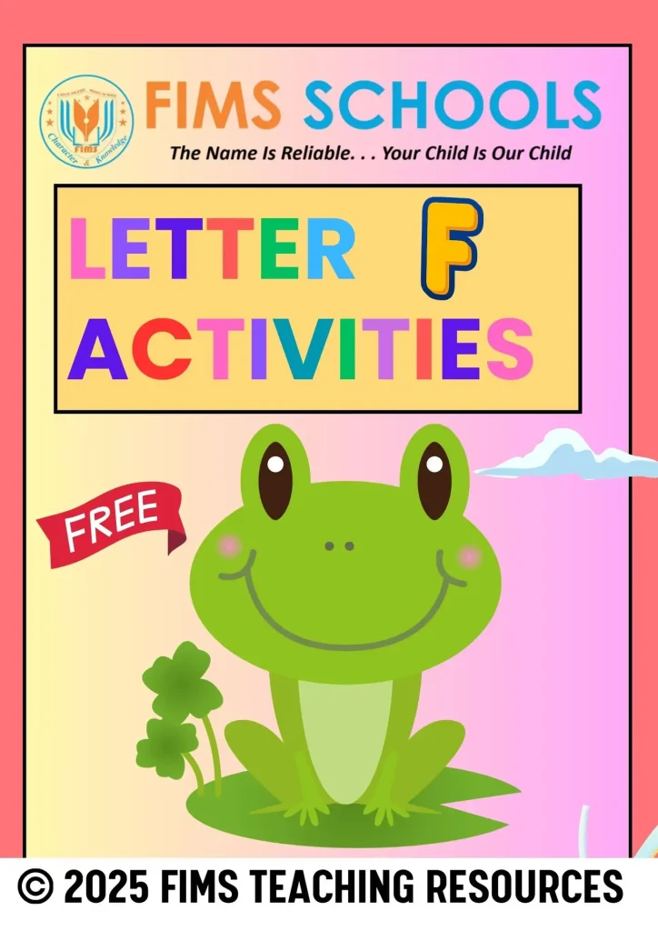 Letter F Worksheets