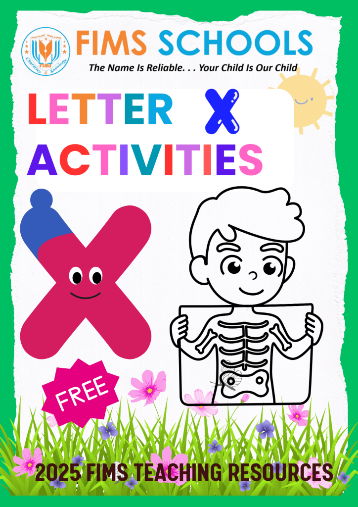 Letter X Worksheets