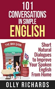 Book cover of "101 Conversations in Simple English"