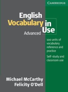 Book cover of "English Vocabulary In Use Advanced"