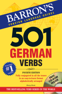 501 German Verbs (Barrons Foreign Language Guide)