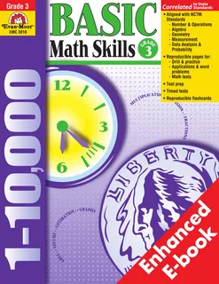 Basic Math Skills Grade 3 workbook cover