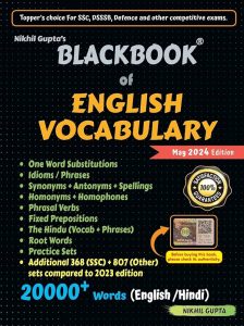 Black Book of English Vocabulary PDF free download by Nikhil Gupta