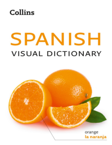 Collins Spanish Visual Dictionary book cover