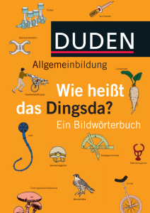 Duden Allgemeinbildun Wie Heibt Das Dingsda Ein Bildworterbuch