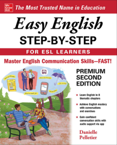 Easy English Step By Step for ESL Learners book cover