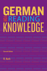 German for reading knowledge