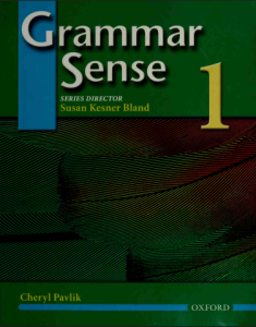 Grammar Sense 1 book cover