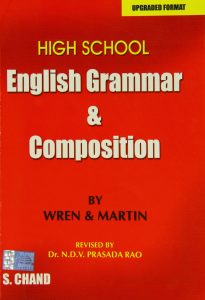 High School English Grammar and Composition Book PDF by Wren and Martin