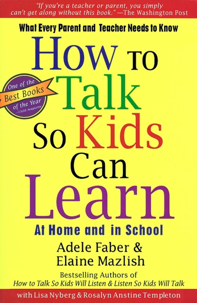 How To Talk So Kids Can Learn book cover