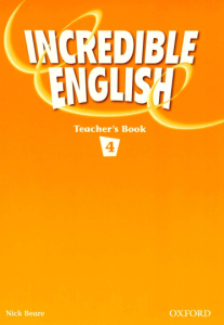 Incredible English Teachers Book 4 cover