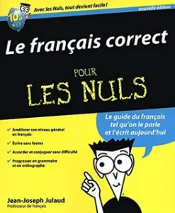 Le Français correct pour les Nuls book cover