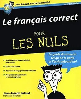 Le Français correct pour les Nuls book cover