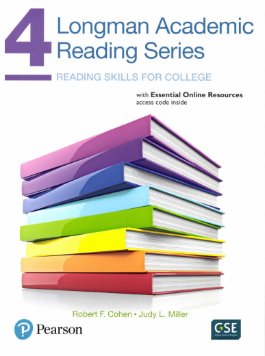 Longman Academic Reading 4 book cover