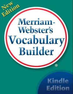 Merriam-Webster's Vocabulary Builder book cover