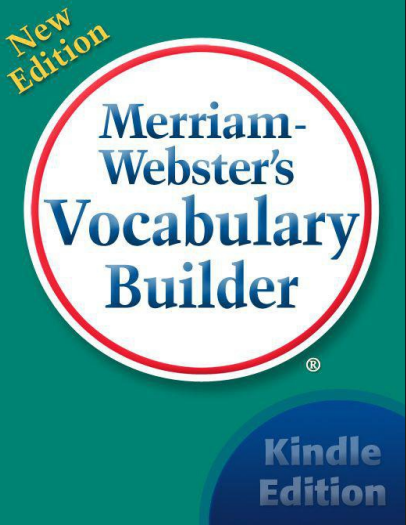 Merriam-Webster's Vocabulary Builder book cover