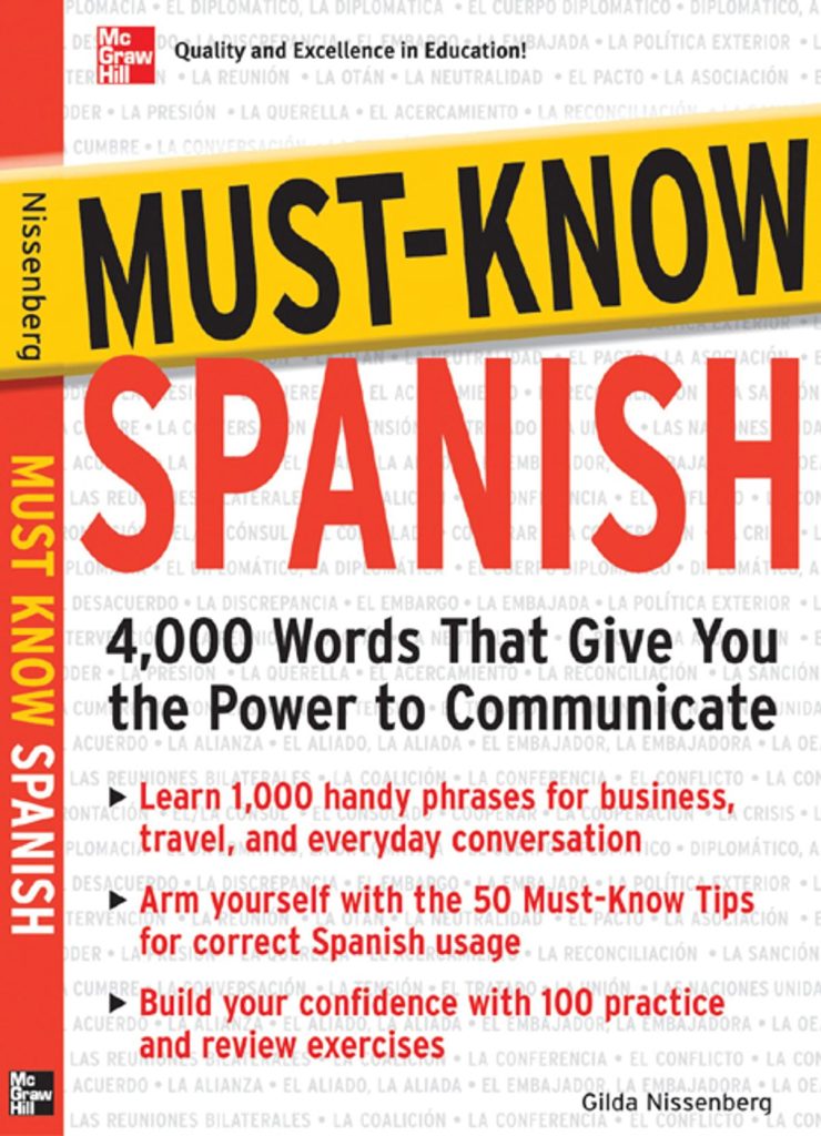 Must Know Spanish 4,000 Words Book cover