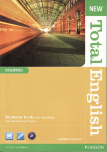 New Total English Starter Student’s Book cover