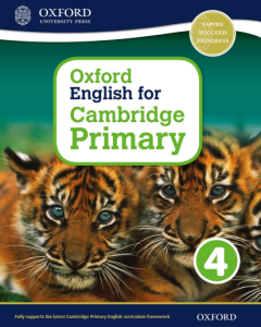 Oxford English for Cambridge Primary Student Book 4 book cover