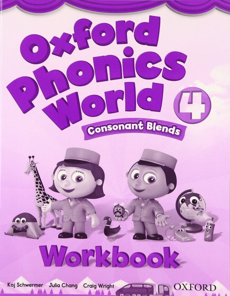 Oxford Phonics World 4 Workbook cover