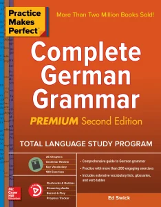 Practice Makes Perfect Complete German Grammar book cover