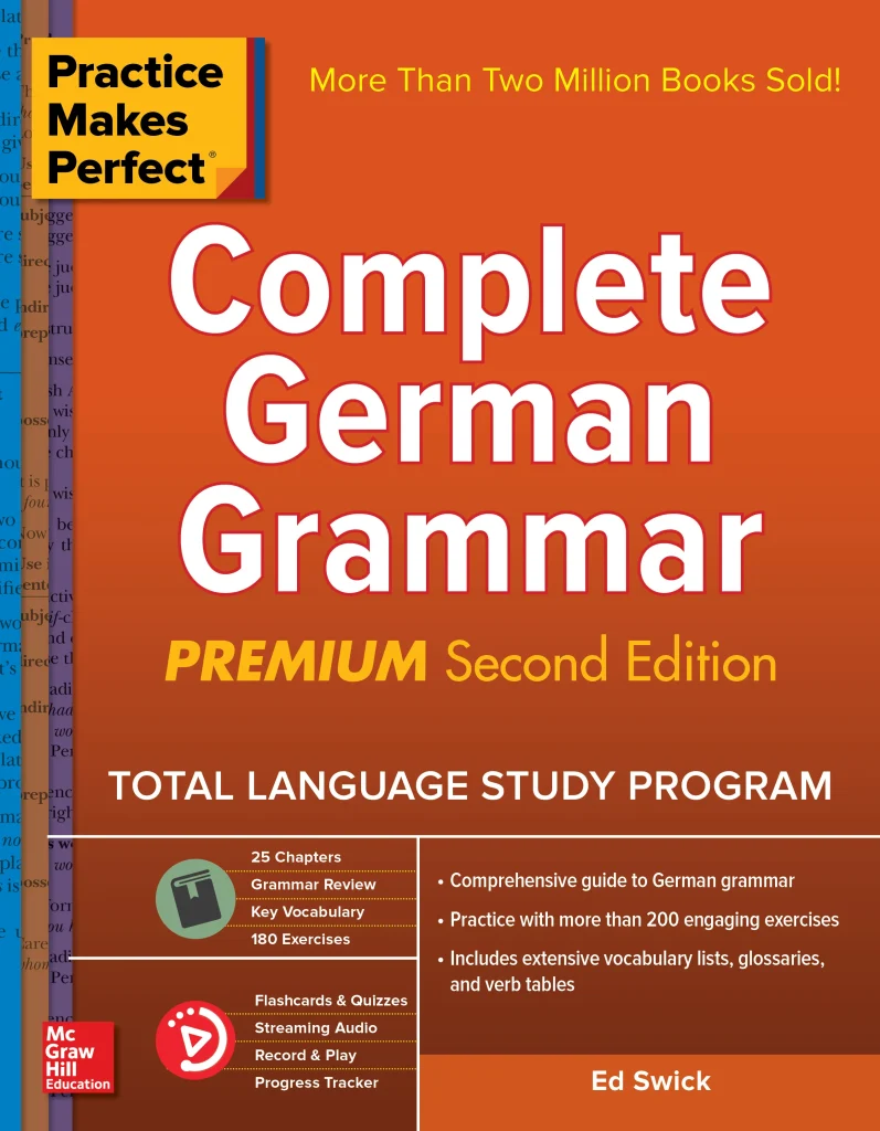 Practice Makes Perfect Complete German Grammar book cover