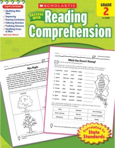 Scholastic Success Reading Grade 2 workbook cover