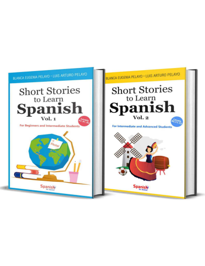 Short Stories to Learn Spanish 2-Book Bundle cover