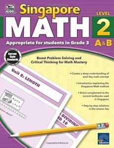 Singapore Math 2 book cover