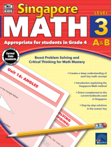 Singapore Math 3 book cover