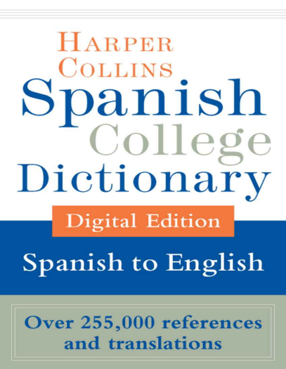 Spanish College Dictionary book cover