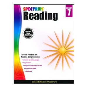 Spectrum Reading 7 workbook cover
