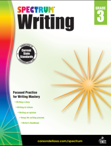 Spectrum Writing 3 workbook cover