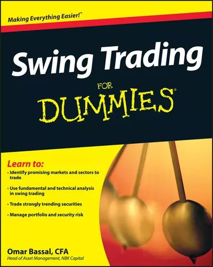 Swing Trading For Dummies book cover by Omar Bassal