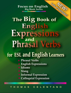 The Big Book of English Expressions and Phrasal Verbs cover