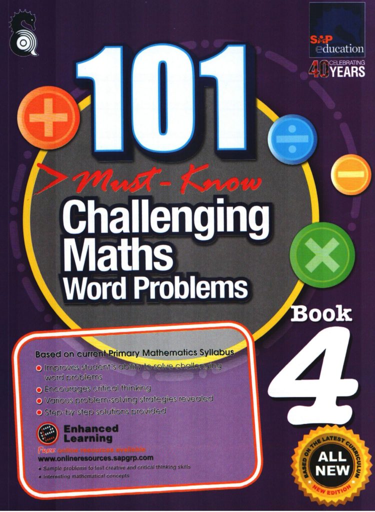 101 Challenging Math’s Word Problems Book 4