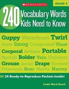240 Vocabulary Words Kids Need to Know Book 4