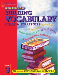 Building Vocabulary Book 3