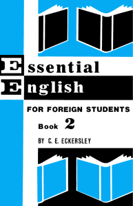Essential English for Foreign Student’s Book 2
