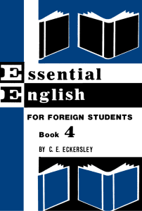 Essential English for Foreign Student’s Book 4