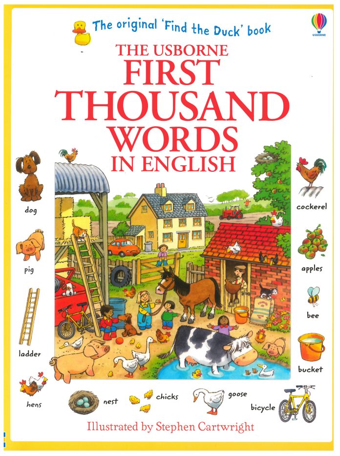 First Thousand Words In English