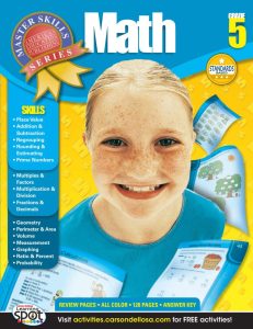 Master Skills Math Workbook 5