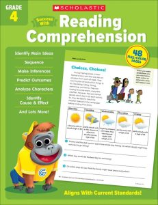 Scholastic Success With Reading Workbook 4