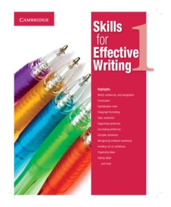 Skills for Effective Writing Book 1