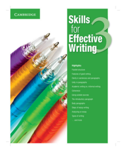 Skills for Effective Writing Book 3