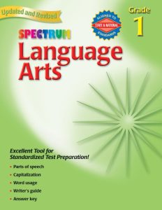 Spectrum Language Arts Workbook 1