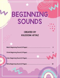 Beginning Sounds