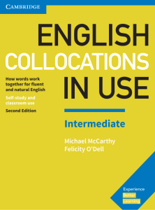 English Collocations In Use Intermediate Book